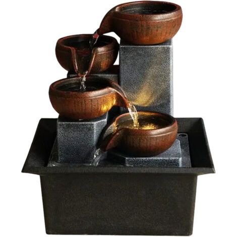 Fontaine de bureau décorative pour la maison, accessoires de fontaine de bureau, accessoires Feng Shui pour le bureau
