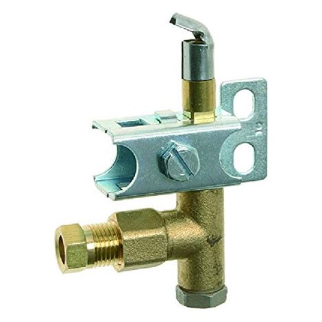 Bruciatore Pilota SIT per Piani Cottura e Forni   1 Fiamma   Con staffa 2 posizioni Ugello Ø 0,20mm  Compatibile con Zanussi - Tecnoinox - Atel - Whirlpool - Alpeninox