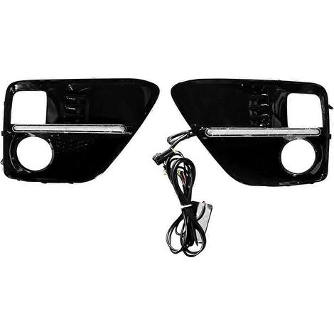 Pour voiture 2015-2017, barre LED DRL, pare-chocs, feu antibrouillard, cache de lampe, 84501AJ060 (1/5)