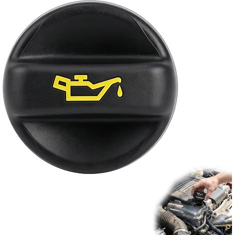 Bouchon Remplissage Huile - 1 Pièce - Plastique ABS Robuste - Étanchéité Fuite - Citroën Peugeot Compatible - Noir Standard (1/5)