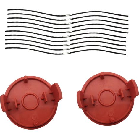 Bobines de fil avec fil de coupe coupe-herbe pour coupe-herbe Bosch AFS 23-37 (1/5)