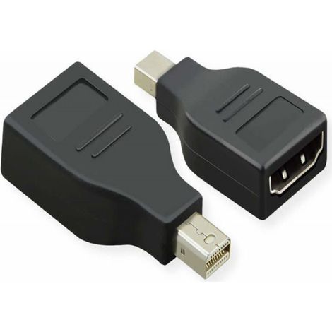 Adaptateur HDMI - - Mini DisplayPort vers HDMI - Noir - Interface vidéo - 2 ans garantie (1/4)
