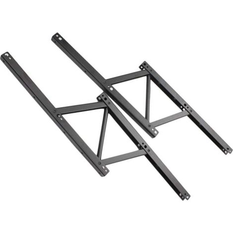 Soulevez Le Cadre de Levage de Table Basse Supérieure, Charnière à Ressort de Mécanisme, Montage de Matériel de Bricolage, Support de Cadre de Bureau Debout Pliant (1/5)
