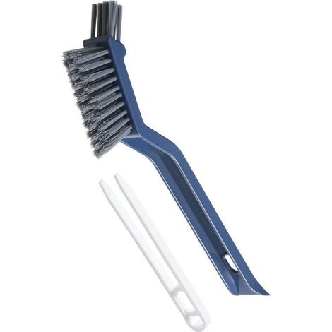 Hygiène - Brosse de précision - Fibres extra dures - Bleu (1/3)