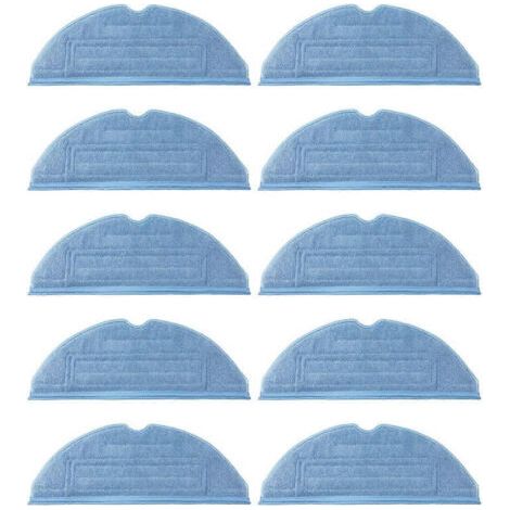Lot de 10 chiffons de rechange pour balais-serpillères et accessoires pour aspirateur S7 (1/5)