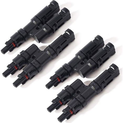 Paar Solar-Verbindungsstecker, Y-Stecker im Paar MMF + FFM, Parallelverbindung zwischen Solarmodulen FLITI (1/4)