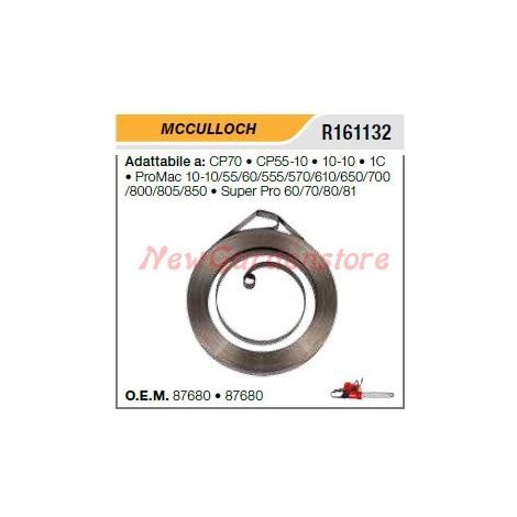 Molla avviamento MCCULLOCH motosega CP70 CP55-10 R161132