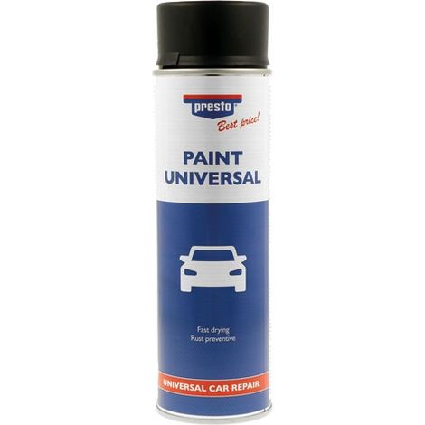 Bombole di Vernice 500 ml Nero Opaco - Aerosol Europei