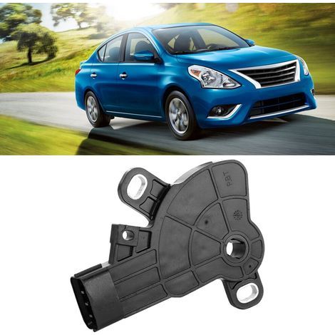 Interrupteur de sécurité de point mort en alliage d'aluminium ABS noir, compatible avec les modèles Nissan Sylphy 2013-2014. (1/3)