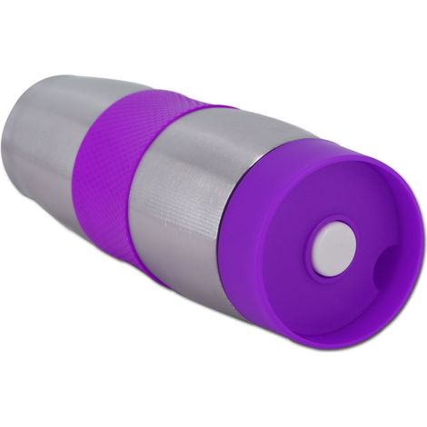 Cenocco CC-6000: Taza de Viaje al Vacío de Acero Inoxidable Púrpura (1/5)