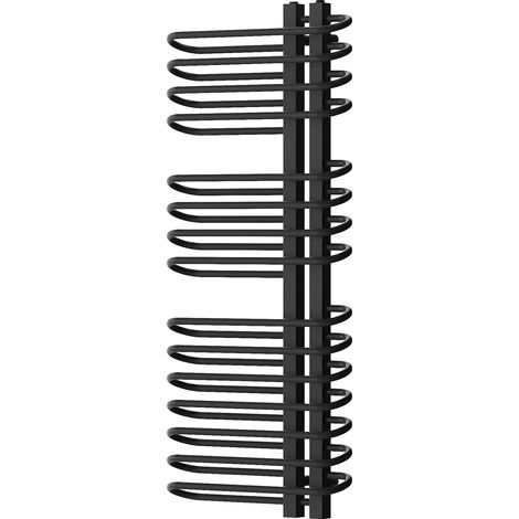 Mexen Ops radiatore da bagno 1300 x 550 mm, 694 W, nero - W122-1300-550-00-70 (1/5)