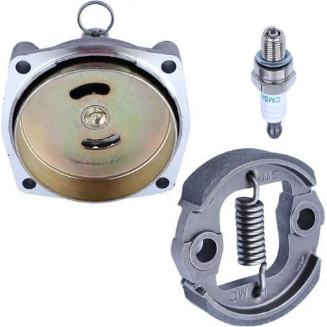 Kit d'assemblage de couvercle de tambour d'embrayage pour Honda GX31 GX35 GX35NT HHT31S 22000-ZM5-003 avec bougie d'allumage (1/4)