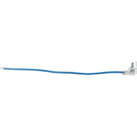 Michaud – Embout perforation isolant EBCP 6-35/16 bleu L500 – Accessoire pour gaine électrique ICTA – Température maximale de fonctionnement 90°C