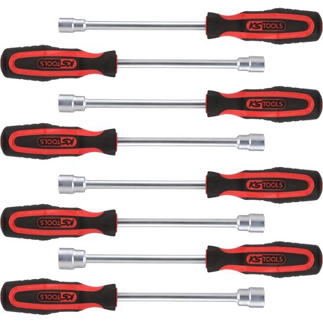 KS Tools 159.1200 Serie di Giraviti a Bussola Ergotorqueplus, 8 Pezzi, 5-13 mm (1/2)