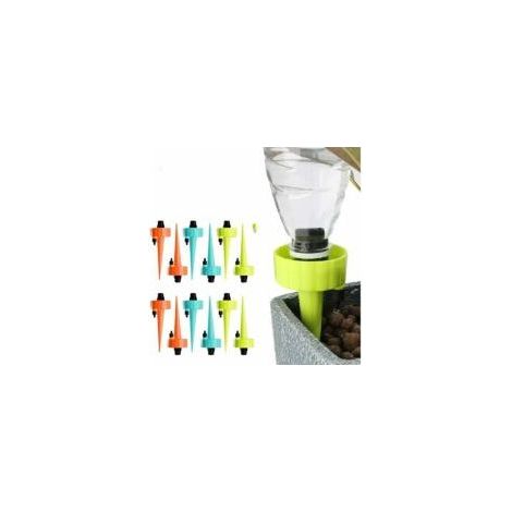 Set mit 12 verstellbaren Tropfern für die automatische Bewässerung, ideal für die Pflanzenbewässerung zu Weihnachten. Ausgestattet mit einem Steuerventil, eignen sie sich für Gärten, Wohnräume sowie I (1/5)