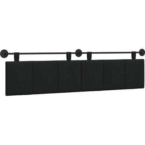 Maison Exclusive - Testiera sospesa Nero Tessuto (1/5)