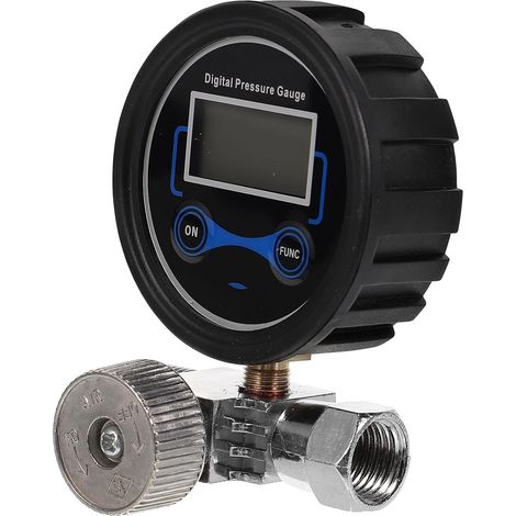 Régulateur Pneumatique avec Manomètre Numérique Valve de Contrôle de Débit Air Compacte et Précise Ajustement Rapide pour Compresseur et Usage Industriel (1/5)