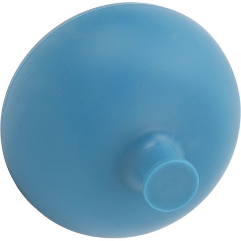 Ventouse de percussion thoracique en silicone bleu pour massage par pression, indiquée pour l'incapacité à expectorer (1/5)