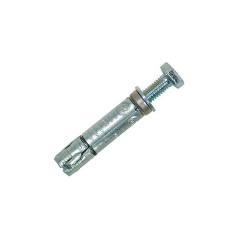 Cheville d'expansion filetée avec vis + rondelle acier M8x20 Boite de 50 - SCELL-IT - TAC0820