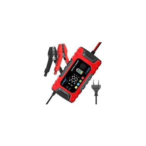 Chargeur Batterie Intelligent 6A 12V Automatique avec Écran LCD, Mainteneur et Réparateur pour Voiture Moto Camion AGM Gel Wet SLA (1/5)