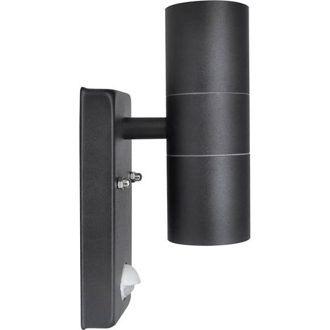 Maison Exclusive - Aplique de pared con sensor y LED, acero inoxi