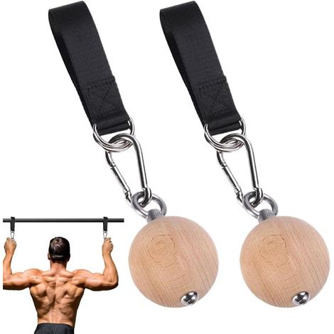Unterarmtrainer – Griffball – Heimtrainer – Robustes Holzdesign – 6 cm Set – Nicht zutreffend (1/5)