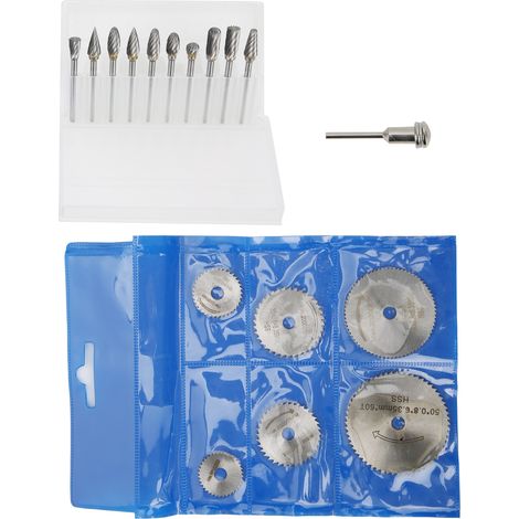 Electric grinder, small saw blade, and rotary file combination set (1/5)