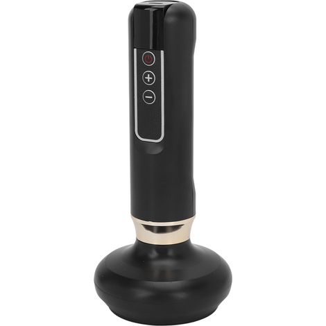 Ventouse Massageur Électrique à Pression Négative, 6 Vitesses de Succion Puissante, Draine Méridiens, Gua Sha Automatique pour Corps et Visage (1/5)