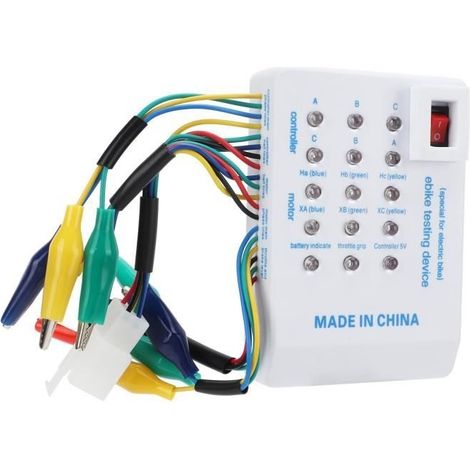 Testeur de contrôleur de moteur sans balais 24V 36V 48V 60V 72V pour scooter de vélo électrique sport bikejoring (1/4)