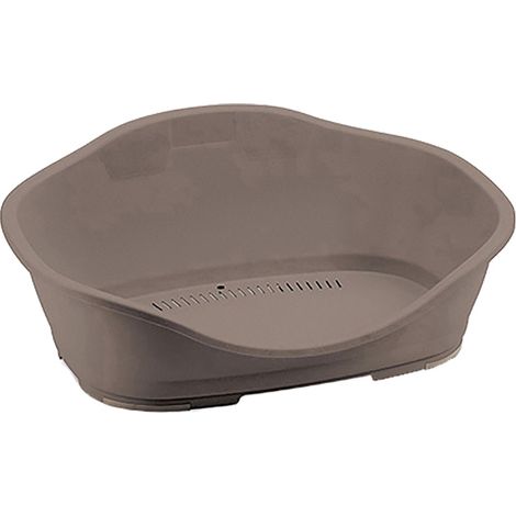 1PZ LETTINO PER ANIMALI 'SLEEPER' cm 88 x 62 x h 35 tortora chiaro