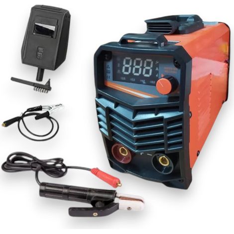 Saldatrice inverter 230V a corrente continua con elettrodi rutilici Power 200 (1/5)