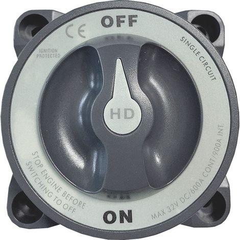 Two-stage control switch with grey control panel for watercraft, yachts and boat accessories--DTEKGAZ