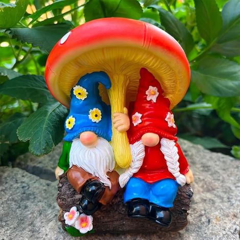 Nain de Jardin Farceur en Résine Figurine Gnome Humoristique Design (1/5)