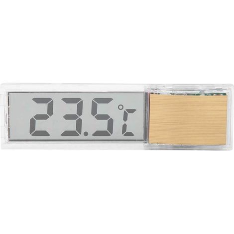 Thermomètre électronique pour aquarium – Affichage numérique LED, cristal 3D, LCD, mesure de température, petite taille (1/5)