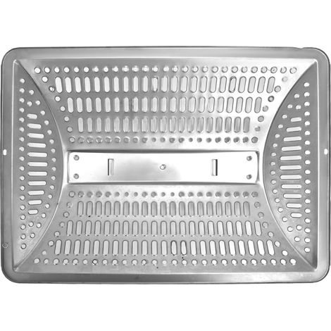 Filtre pour Hotte Universel en Acier Inoxydable Léger et Lavable - Compatible Toutes Marques (1/5)