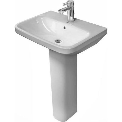 Duravit Waschtisch DuraStyle 60cm mit Überlauf, mit Hahnlochbank,