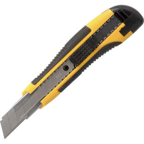 Cutter Wolfpack 18 mm SK5 Stahl Sicherheitsknopf ergonomisch
