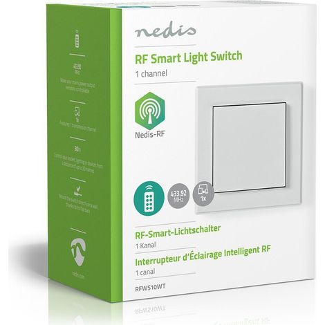 Nedis RF-SMART-WANDSCHALTER UP (RFWS10WT)