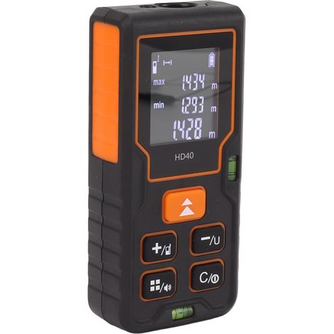Télémètre laser numérique portable de haute précision, portée de 100 m, idéal pour les appartements, les bâtiments, les usines et le secteur de la construction. (1/5)