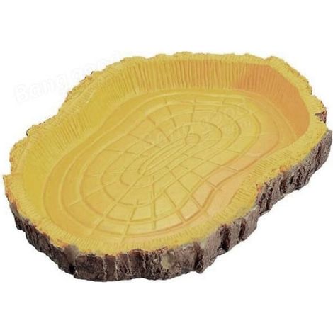Bol à nourriture pour tortues et reptiles – Résine naturelle non toxique – Facile à nettoyer – Convient aux geckos et serpents (1/4)