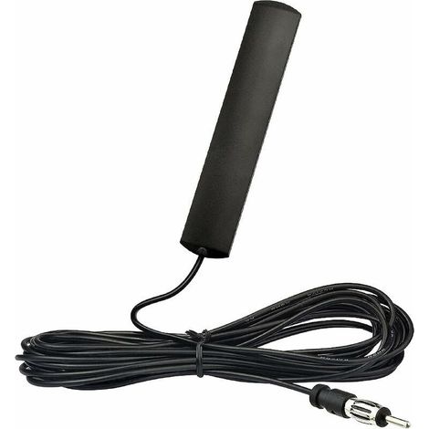 Autoradioantenne FM/AM, Universal-Stereo-Tuner, DIN-Adapter, selbstklebend, 5 m Kabel (1/4)