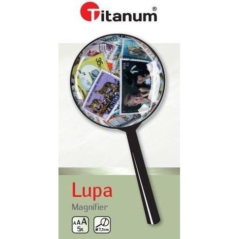 Lente d'ingrandimento scolastica 7,5 cm, lente d'ingrandimento x5