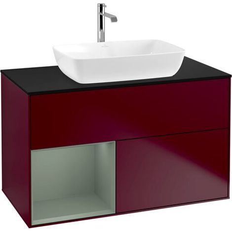 Villeroy & Boch G772GMHB Armoire sous lavabo Finion G77 (1/2)