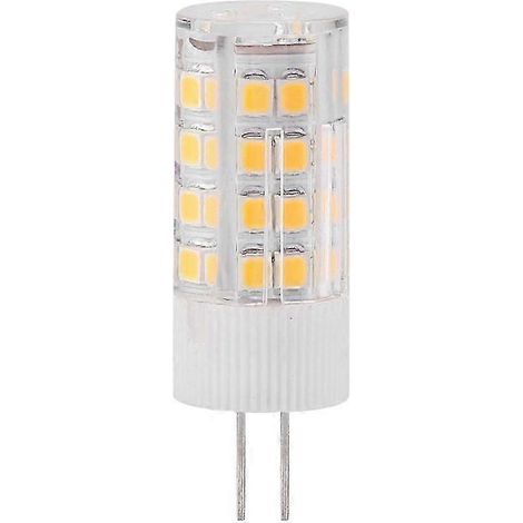 Ampoule LED G4 2835 220V à intensité variable et à économie d'énergie avec culot en céramique (5W, 51 LED, lumière blanche chaude) (1/5)