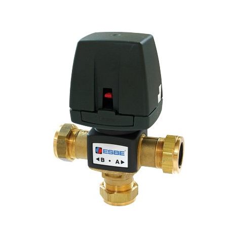 Bosch Accessoires pour pompes à chaleur air WWV 28-1 Vanne d'inversion d'eau chaude 28 mm, Kvs=6,5, 8738201411