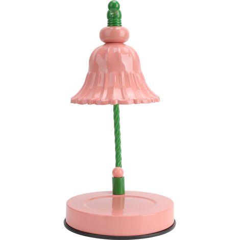 Lampe chauffe-bougie à intensité variable avec 2 ampoules roses, brûleur de bougies décoratif pour la maison, prise UE 110-240 V, source lumineuse 220 V (1/5)
