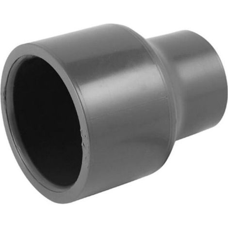 Raccord d'évacuation PVC - Réduction conique mâle/femelle à coller - Ø50/63-50 - Pression nominale 16 bar - Installation facile