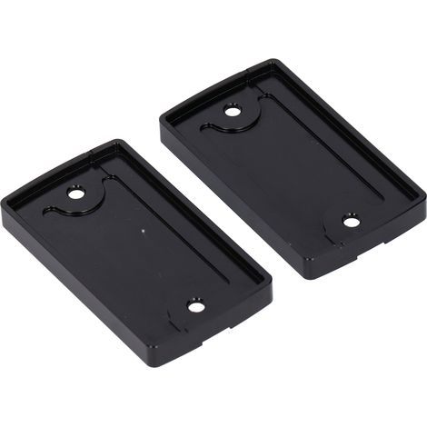 Paire de bouchons de réservoir de liquide de frein avant gauche droit pour Suzuki Hayabusa GSX1300R GSX1400 DL1000 Noir (1/5)