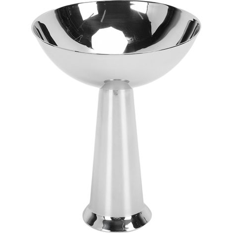Tasse à crème glacée ronde en acier inoxydable, bol de service à Dessert, collation sur pieds, bonbons pour salade, fruits, Pudding, yaourt, fête