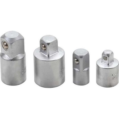 Adaptateur - Non spécifié - Jeu de 4 - Réducteurs et augmentateurs - Carré 1/4-3/8-1/2 - Outils polyvalents